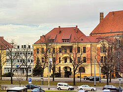 Zwergspitz (Pomeranian) – West Pomeranian University of Technology in Szczecin, Rector's Office, March 2023